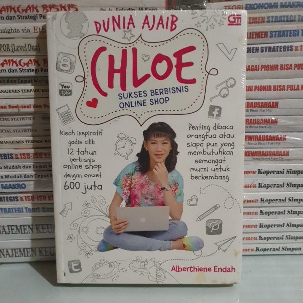 หนังสือต้นฉบับของ MAGIC WORLD CHIOE SUCCESSFUL ONLINE BUSINESS SHOO