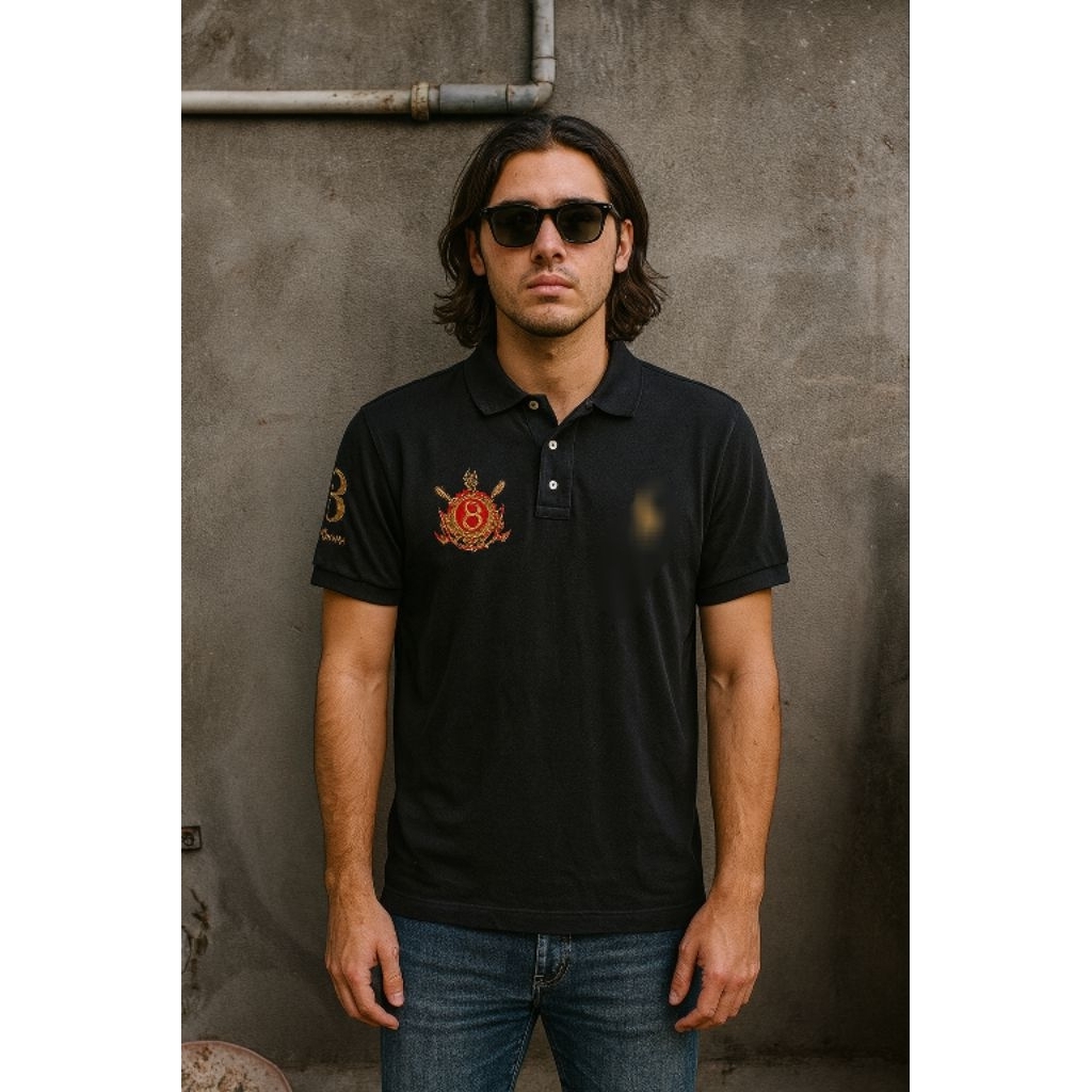 เสื้อโปโล P0L0 R**PH L**REN O1 ไซส์ L (P75 x L57)