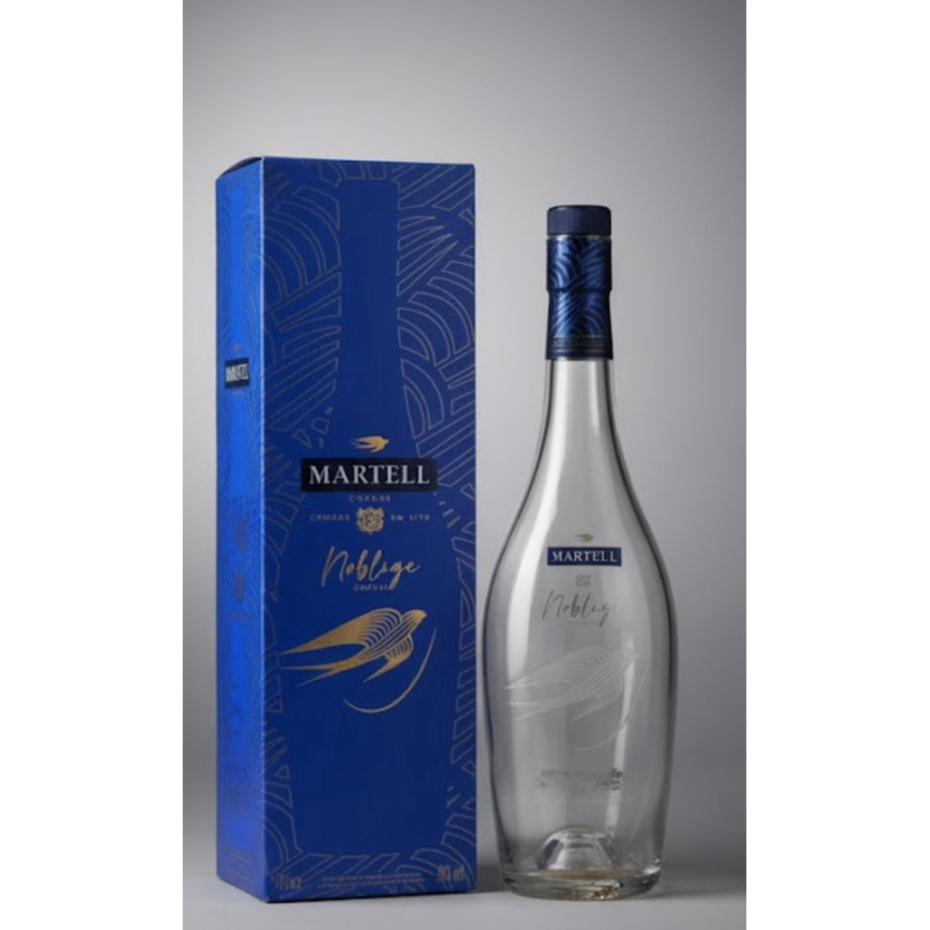ขวดเปล่า martell nobige 750ml ความงามเปล่า