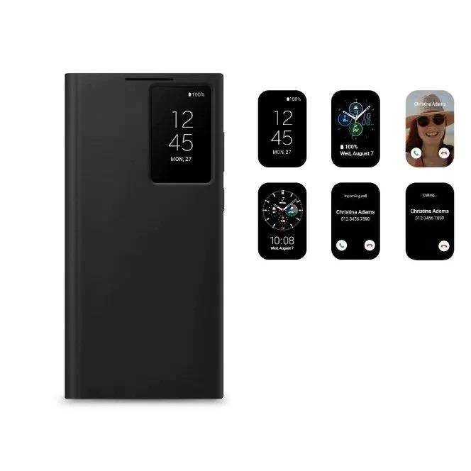 Smart View Flip Case HC 311 กระเป๋าสตางค์หนัง Samsung S22+ S22 Ultra S23 S23+ S23 Ultra S24 S24+ S24