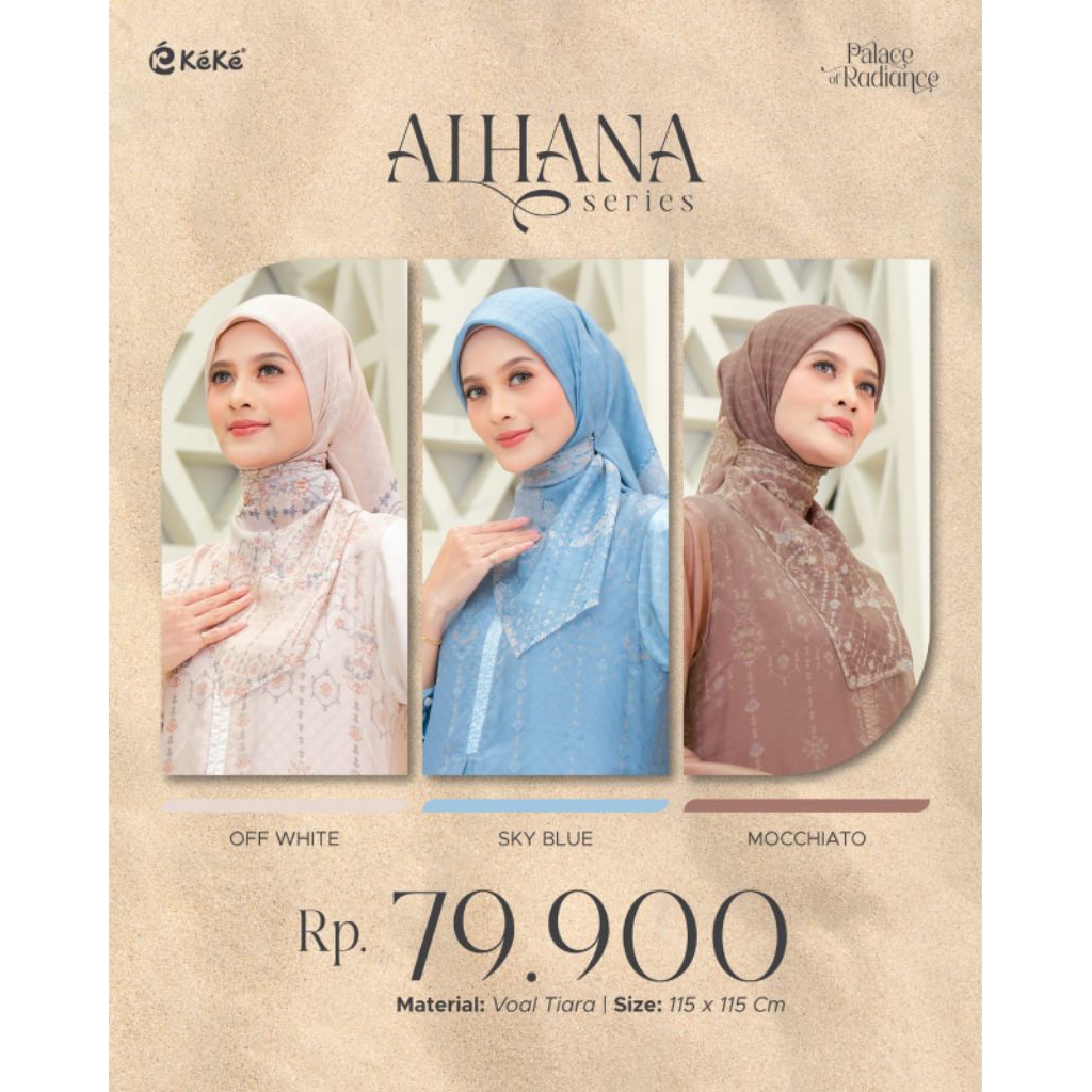 ผ้าพันคอ Keke ~ Alana Series ~