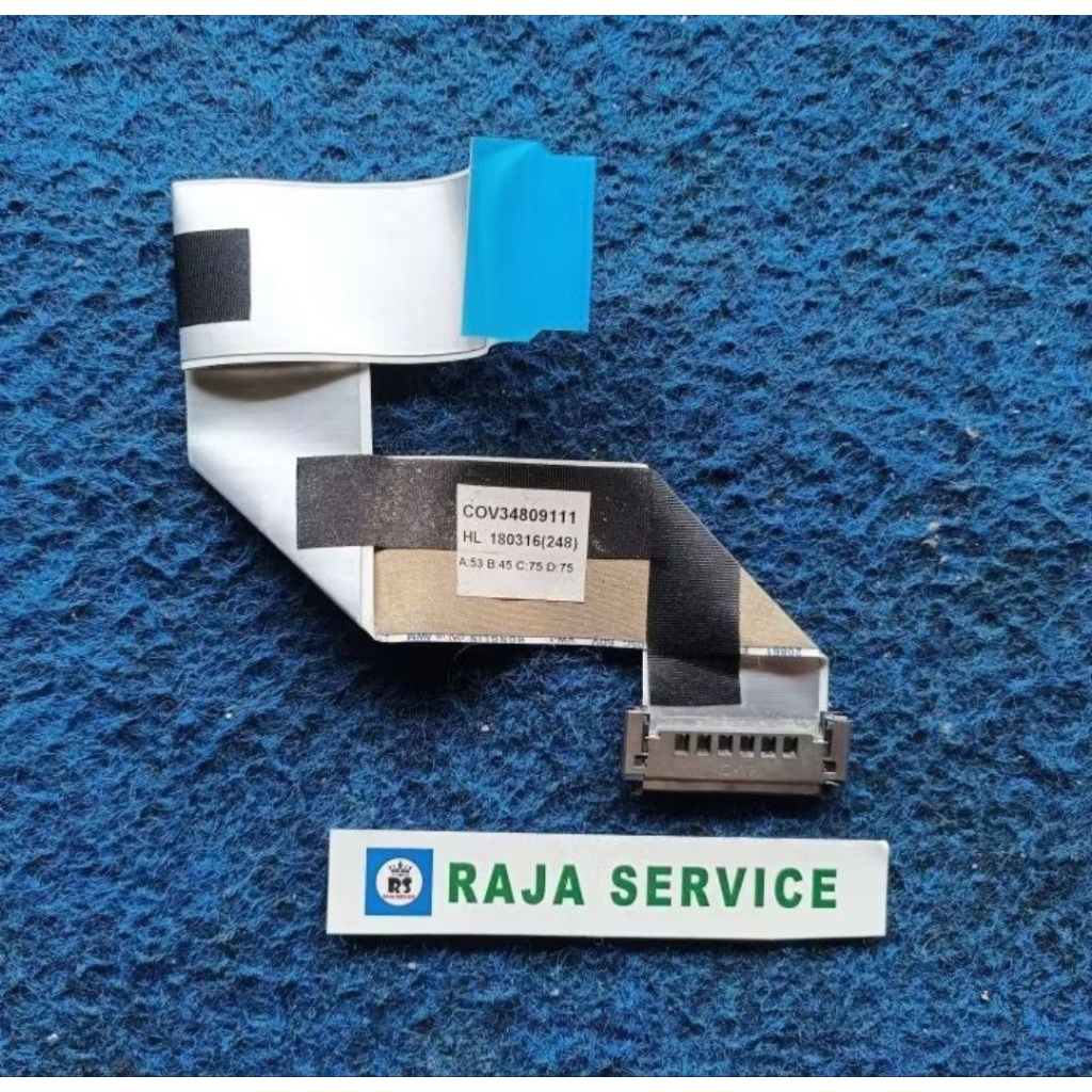 LG 43LJ500T lvds สายทีวีแบบแฟลกซ์จาก tcon เป็นเมนโบด 51pin