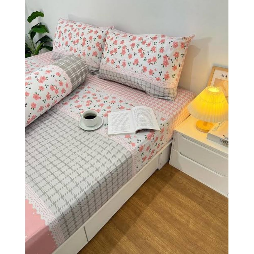 แผ่น BED แบบโฮมเมด ลายดอกไม้ BED Sheets SINGLE BED 90 100 120