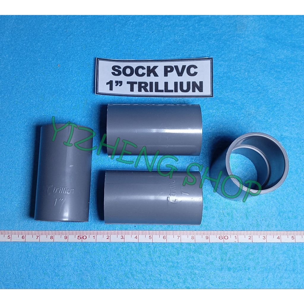 1" TRILLION PVC SOCK