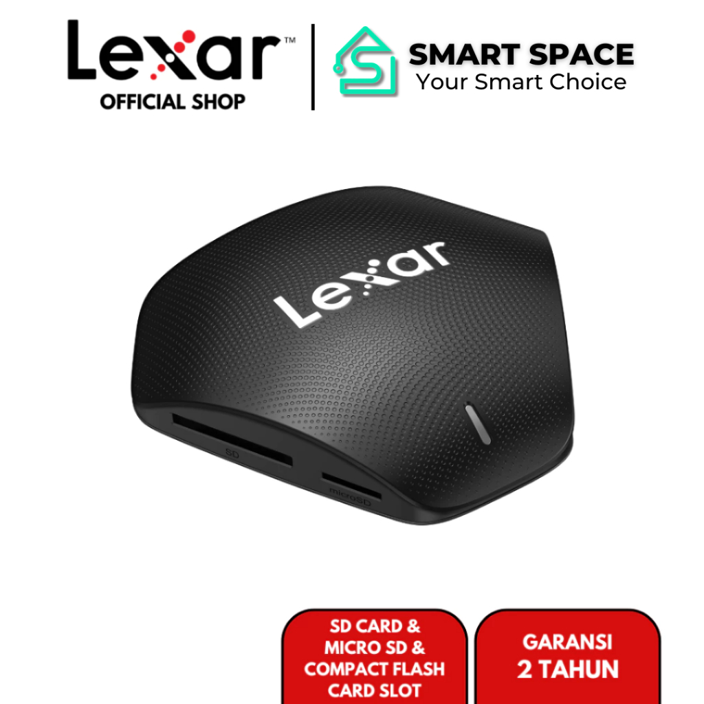Lexar Professional Multi Card 3in1 USB 3.1 Reader LRW500 Original - รับประกัน 2 ปี
