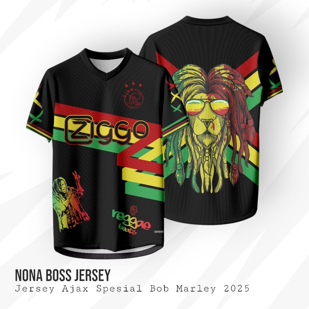 AJAX SPECIAL BOB MARLEY JERSEY 2025