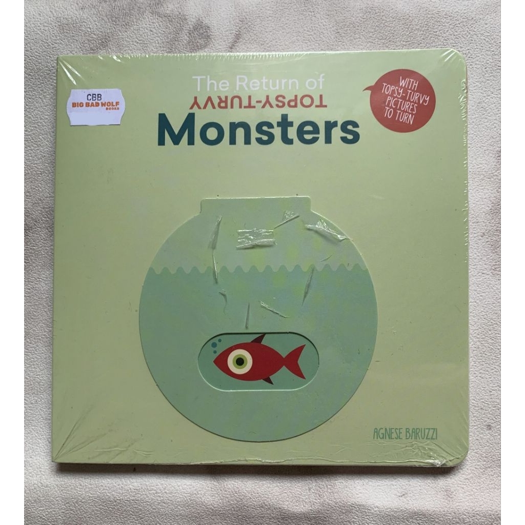 BBW BOOK Monsters Topsy Turvy Aquarium