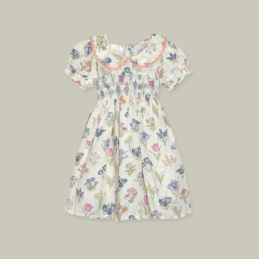 TRES MIGNON Angie Dress สําหรับเด็กผู้หญิงอายุ 1-7 ปี