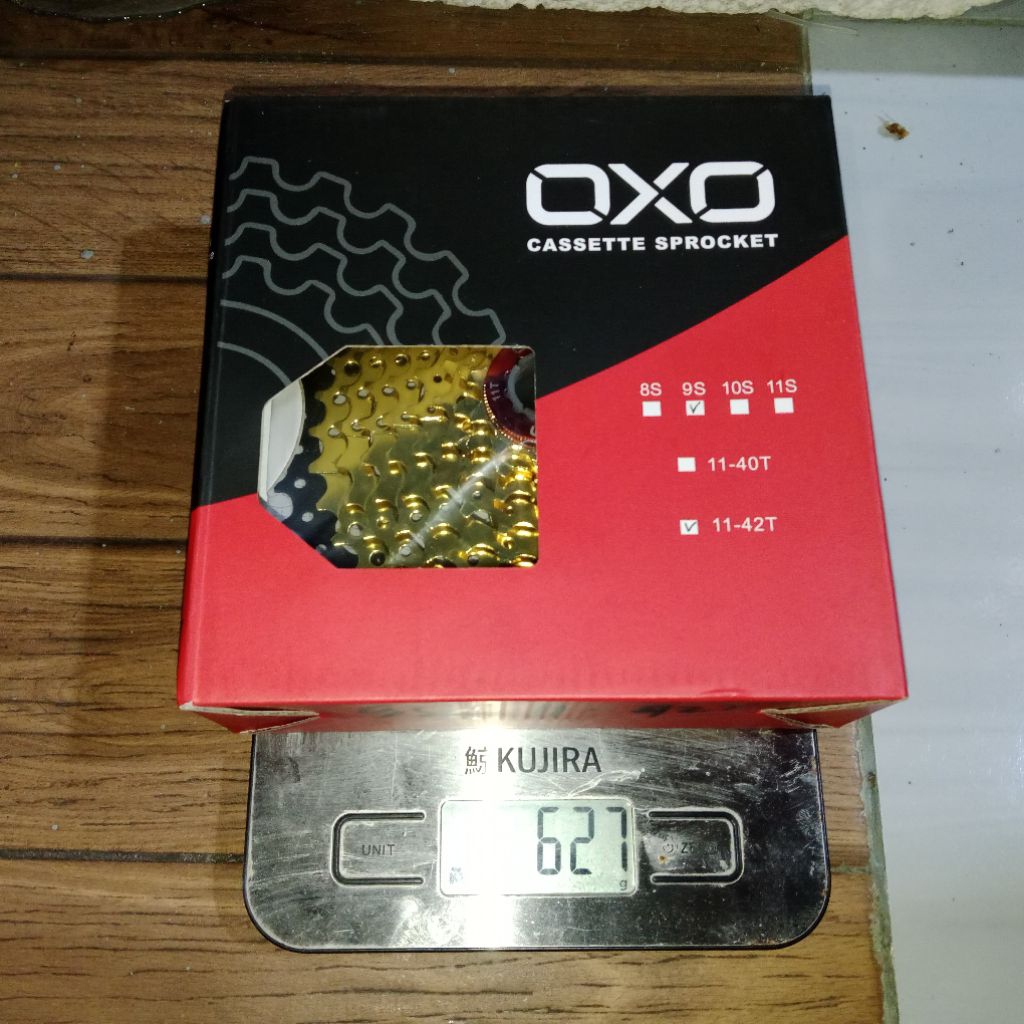 OXO SK9 9 สปีด 11-42T เฟืองทอง