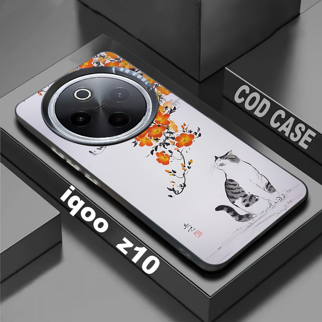 Softcase Hp vivo iqoo z9 z9x z10 iqoo 13/cod107/casing iqoo z9 z9x z10 case hp hardcase เคสซิลิโคน เ