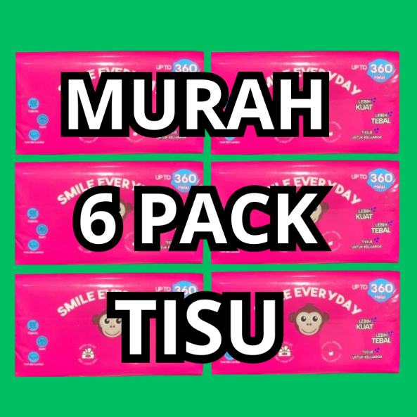 TITA SOFT TISSUE 360 แผ่นแพ็ค 6 แพ็ค OK