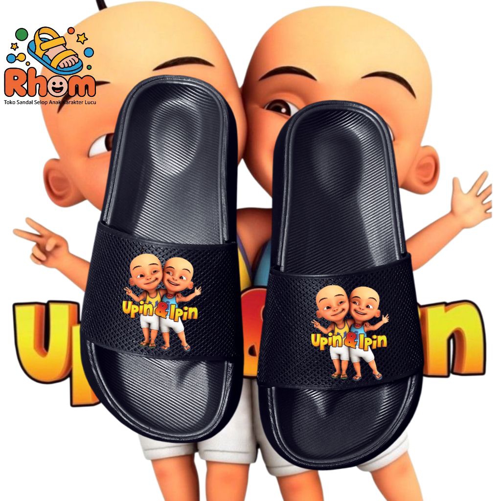 รองเท้าแตะเด็ก UPIN & IPIN ไซส์ 26 - 40 ชายและหญิง / รองเท้าแตะเด็กไวรัส upin ipin / รองเท้าแตะ upin