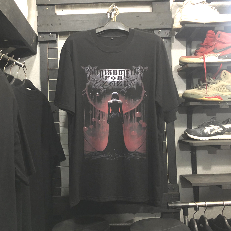 KATUN PUNISHMENT สําหรับเสื้อยืด AZAZEL ผลิตจากผ้าฝ้ายหวี 30 วินาที || ไซส์ SML XL XXL 3XL 4XL || DI