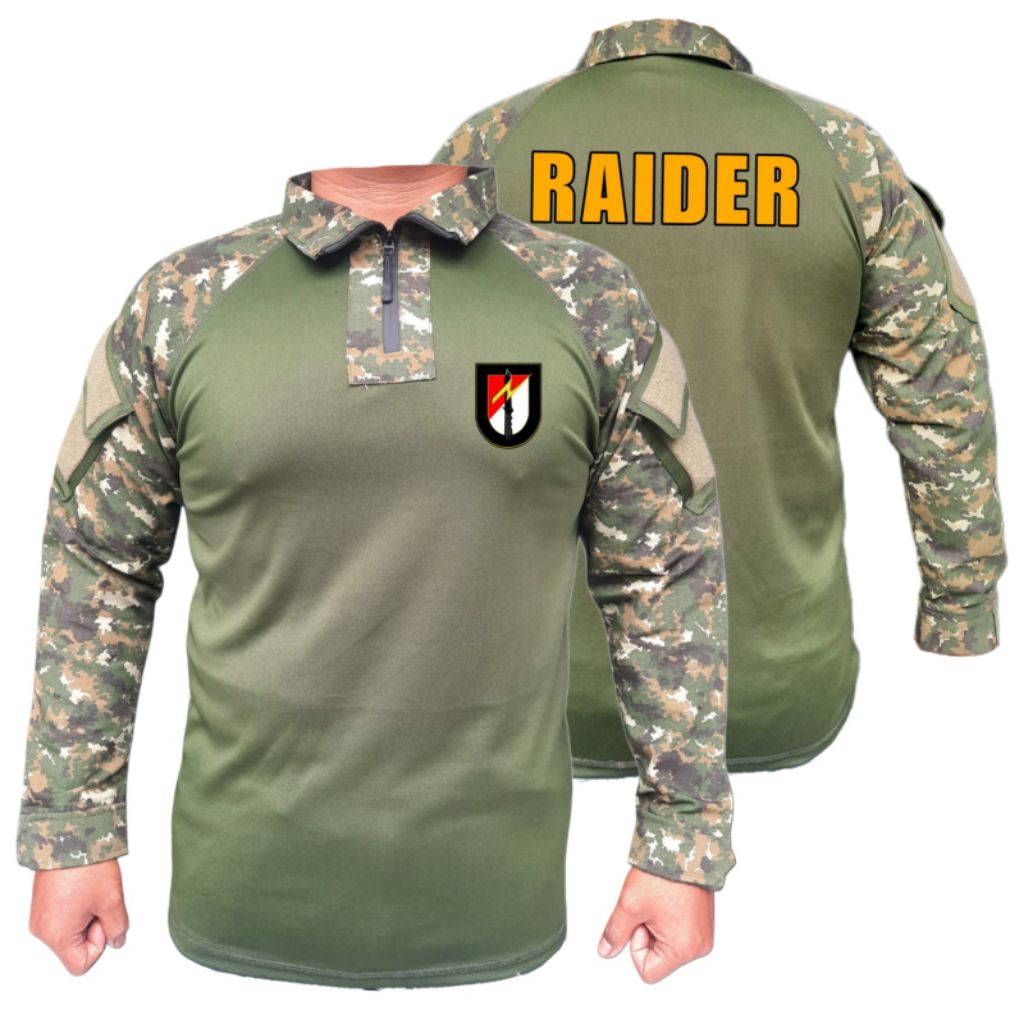 เสื้อยืด Sage Green Camo Raider BDU ล่าสุด - ใส่สบาย & Functional
