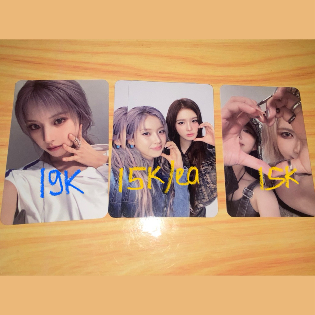 NMIXX PHOTOCARD ALBUM FE3O4 FORWARD READY GO JIWOO หน่วย JIWOO SULLYOON BAE HAEWON