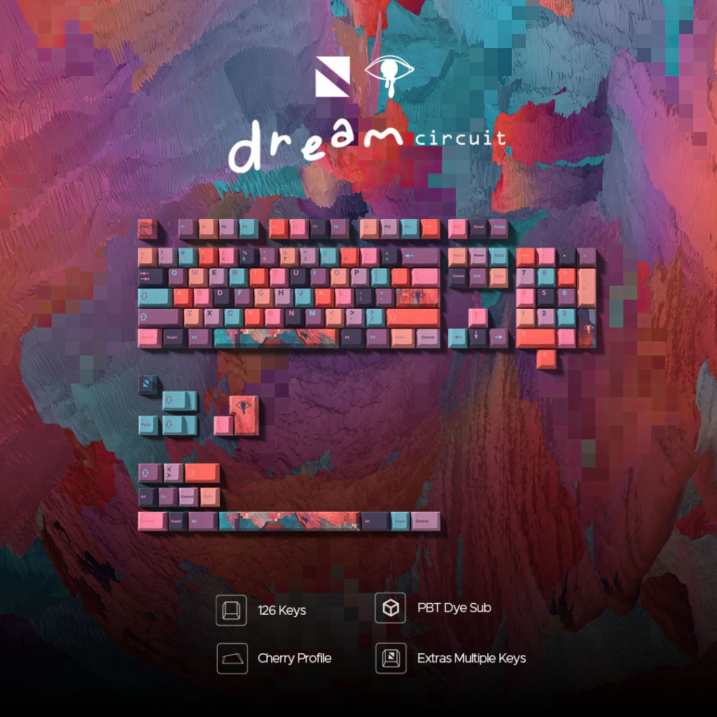 ปุ่มกด Noir x Isha Hening Dream Circuit Regular