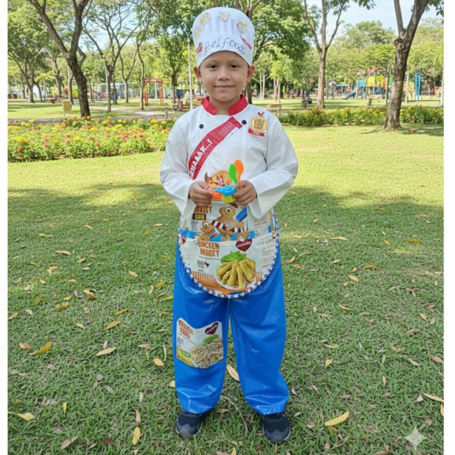 ชุดเชฟเด็กชาย/Blfoods Recycled