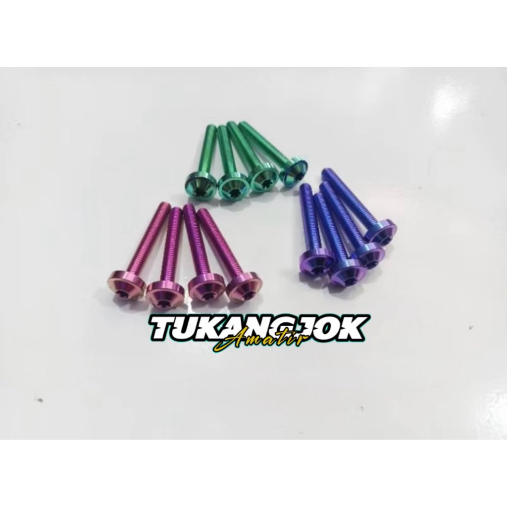 ราคาสําหรับ 1 Bolt, Bolt 5x35 Bolt Thread 8 Titanium Bolt Titanium Bolt 5x35 Big Gr5 Original Vietna