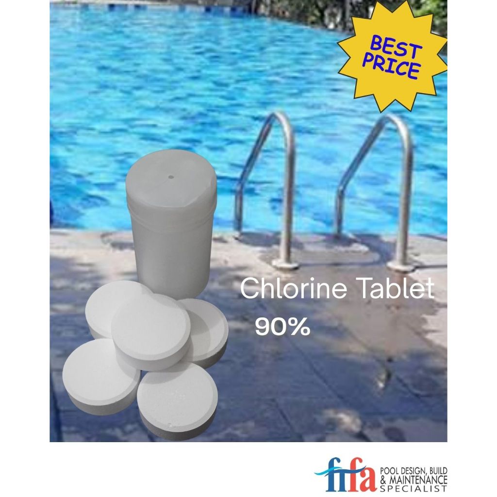 CHLORINE TABLET 90% TCCA