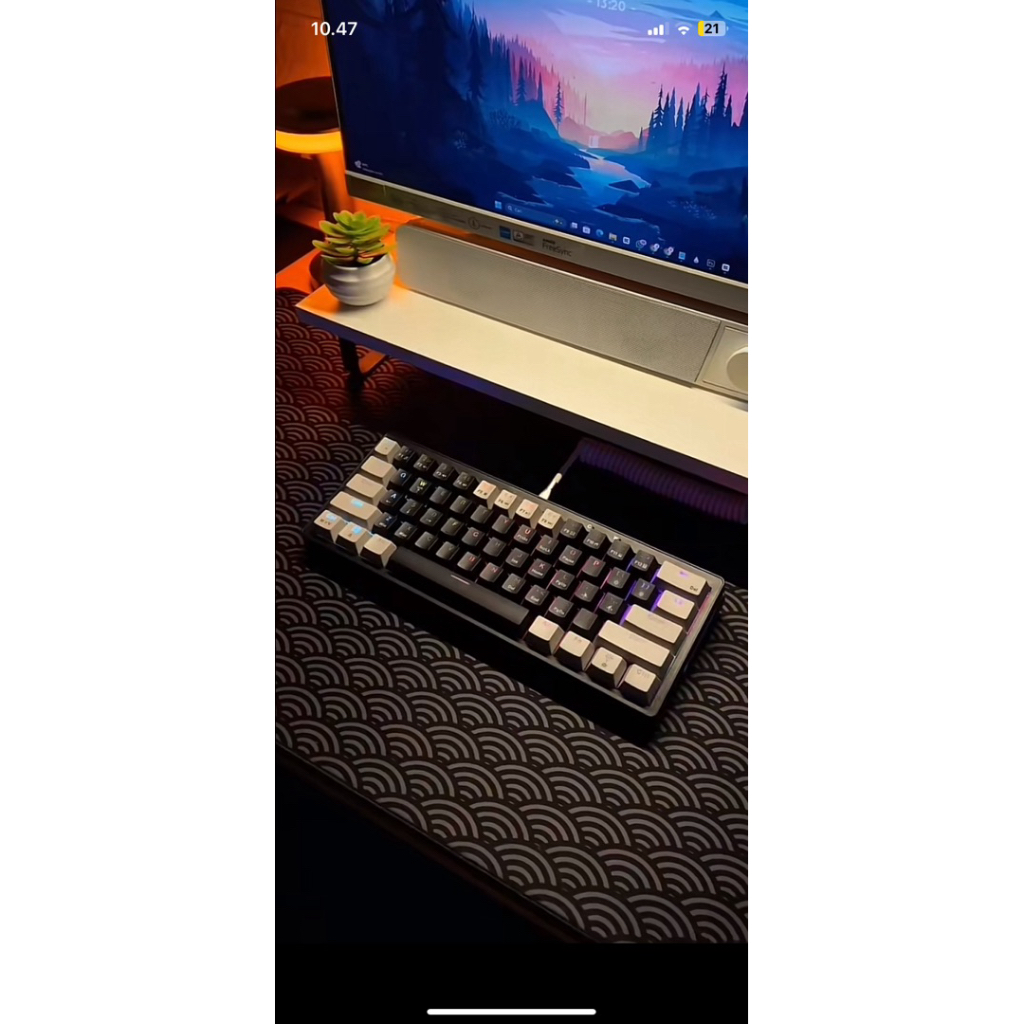 คีย์บอร์ด Zifriend AG61 Ex Review