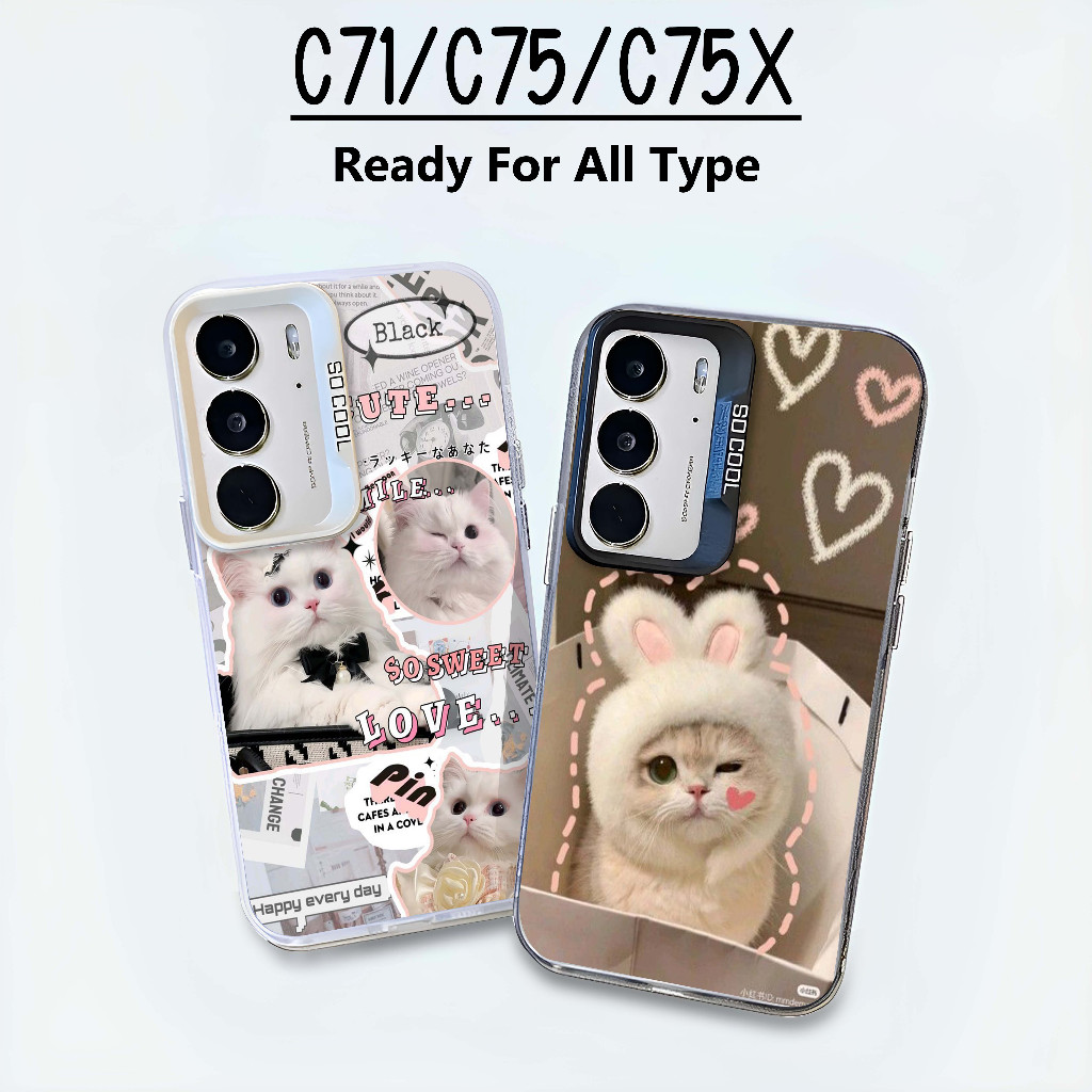 Realme C71 C75 C75X Premium Case - Realme C71 C75 C75X Phone Case - Realme C71 C75 C75X Softcase - เ
