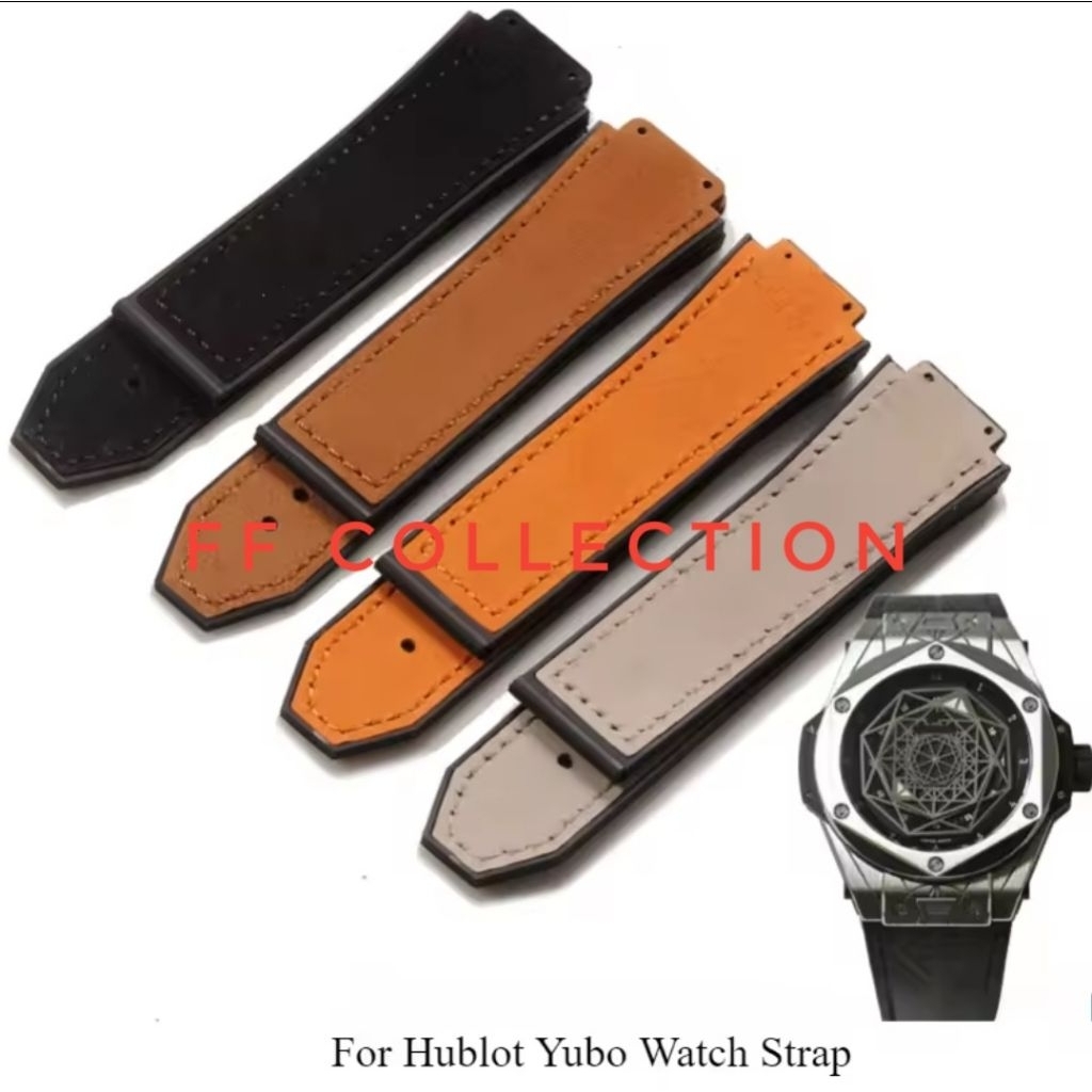 22MM HYBIRD STRAP HUBLOT GENEVE WATCH STRAP
