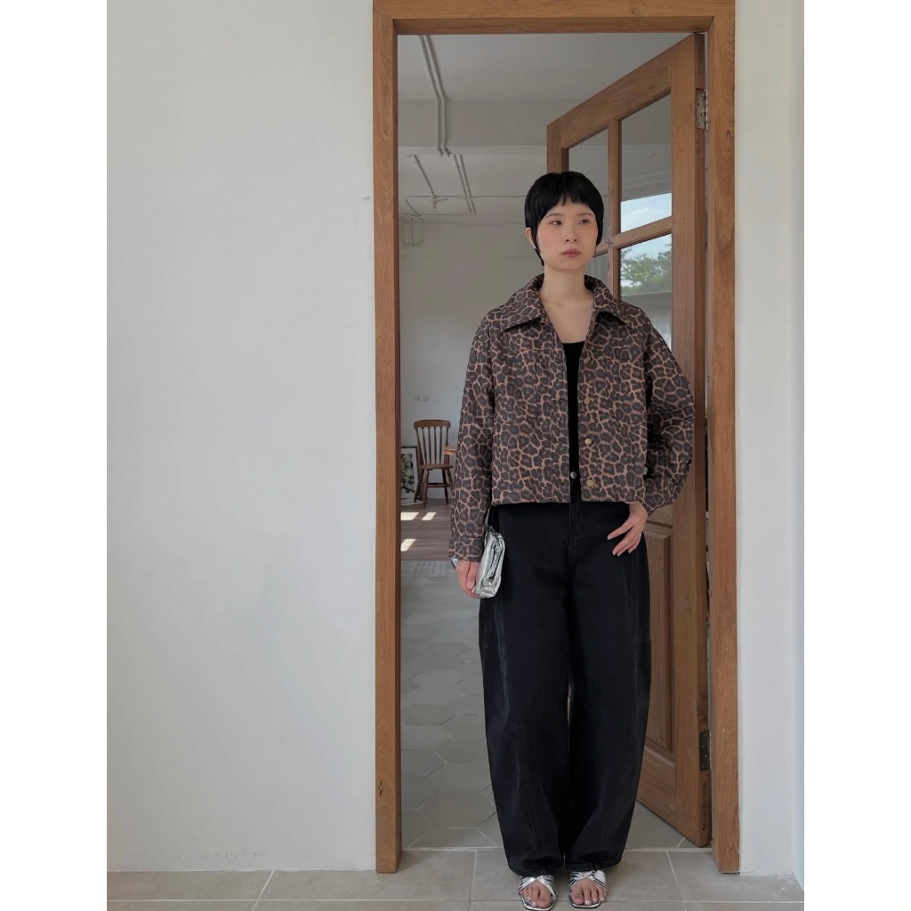 TRICK & TRICKY LEOPARD JACKET