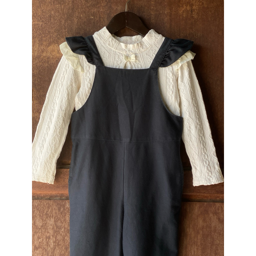 PRELOVED PL set ol โดยรวมกางเกงกางเกงชั้นในยาวสําหรับวัยรุ่นแบรนด์ GU ขนาด 120 5T 6T 7T 8T