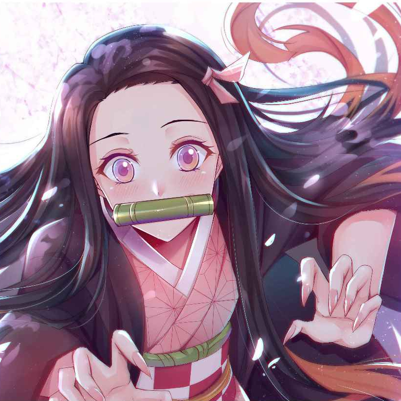 การ์ด CCG การ์ด Demon Slayer Kimetsu no Yaiba Nezuko Kamado