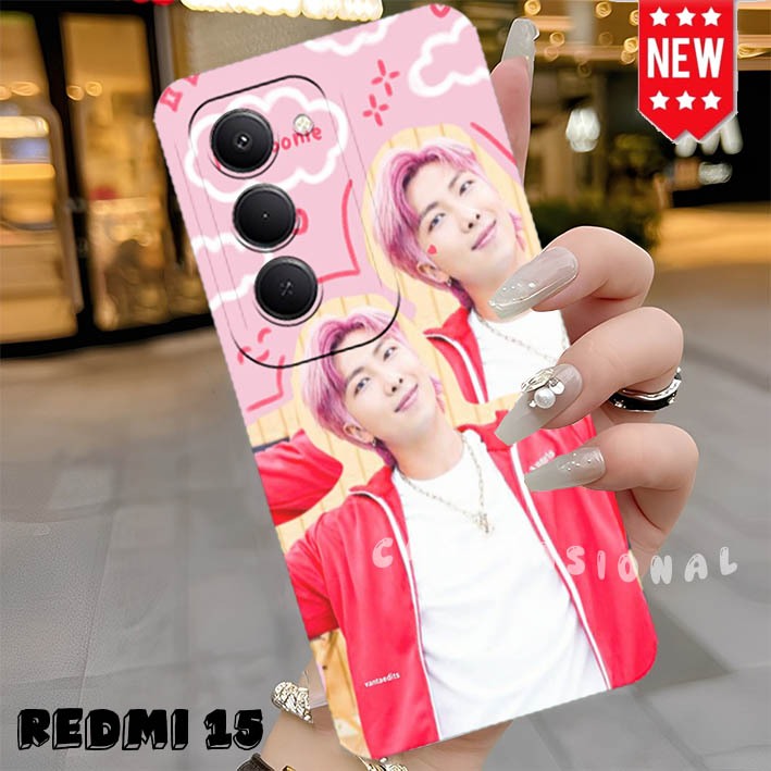 ปลอก Xiaomi Redmi 15 4G/5G - Redmi 13C - Poco C65 - Redmi 12C - Redmi 12 ลายล่าสุด BTS เกาหลีแฟชั่น 