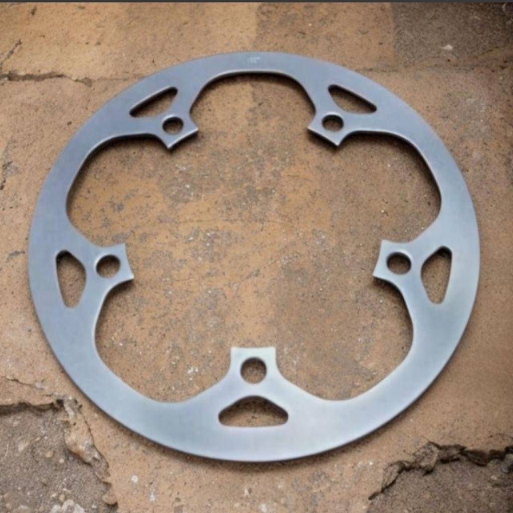 46t BCD 130mm alloy chainring Cover สําหรับข้อเหวี่ยงหน้าจักรยาน Cover