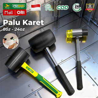 FEIBAO Palu Karet Ukuran 350g–750g Palu Rubber Untuk Keramik Lantai Ubin Awet Kualitas Premium
