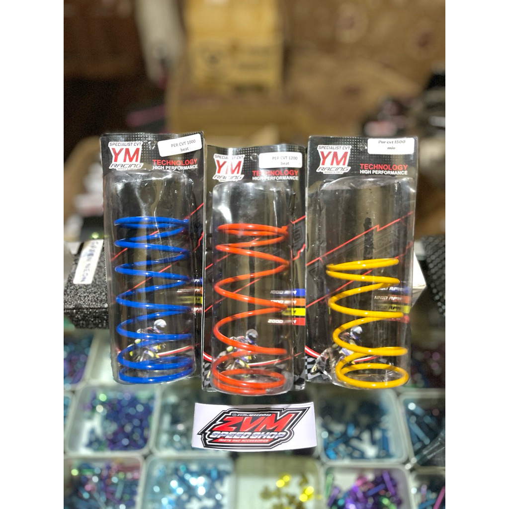 PerCVT Ym Racing 1000 1200 1500 RPM Mio Beat Scoopy Genio Vario Pcx Nmax Aerox X Ride Fino และอื่นๆ