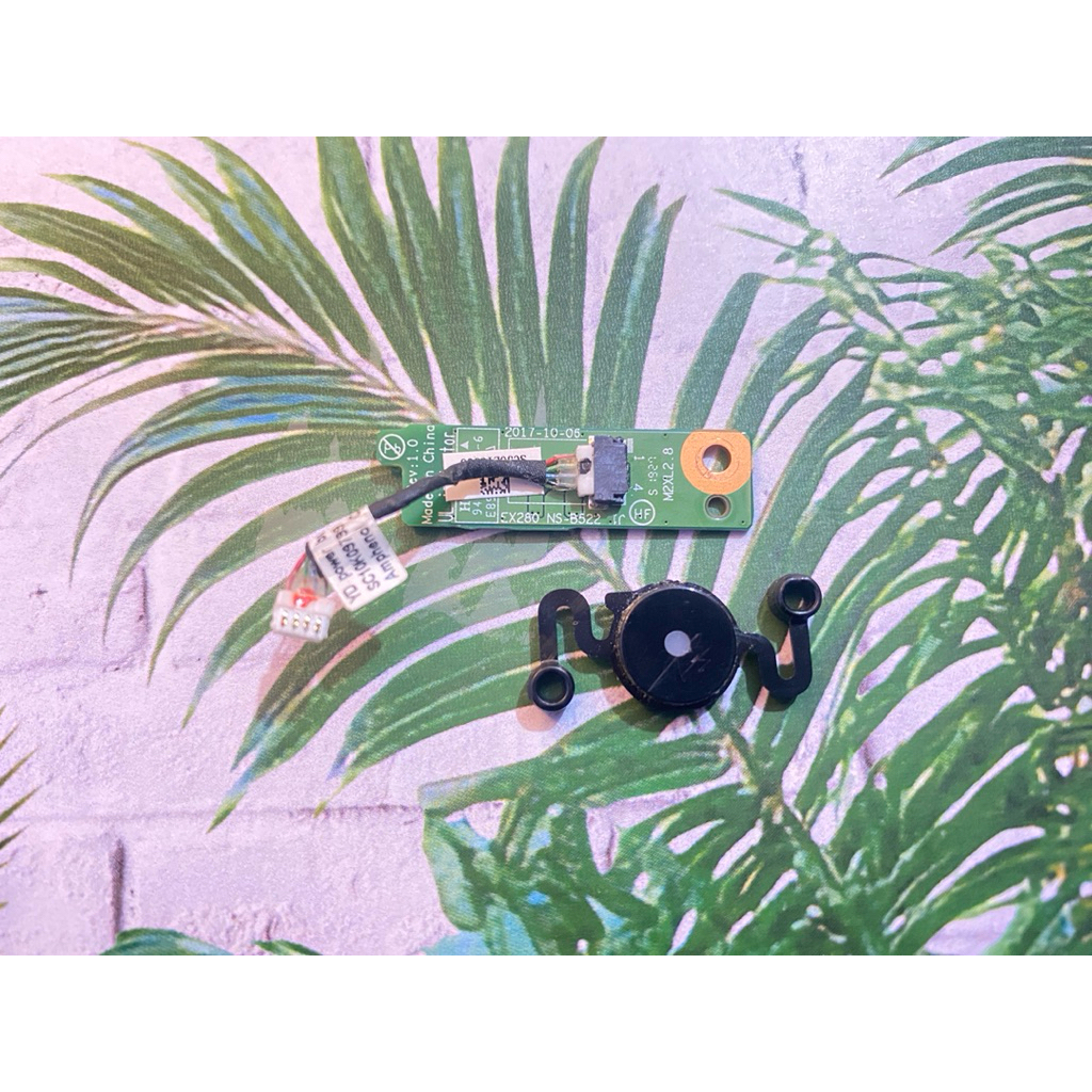 TOMBOL Original Lenovo Thinkpad X280 On Off Button