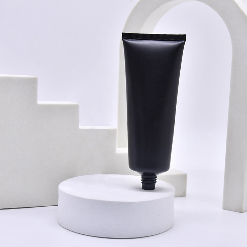 100ml Black Travel Tube Soap Bottle – Cosmetic/Skincare/Lotion/Liquid Soap Packaging Travel Size