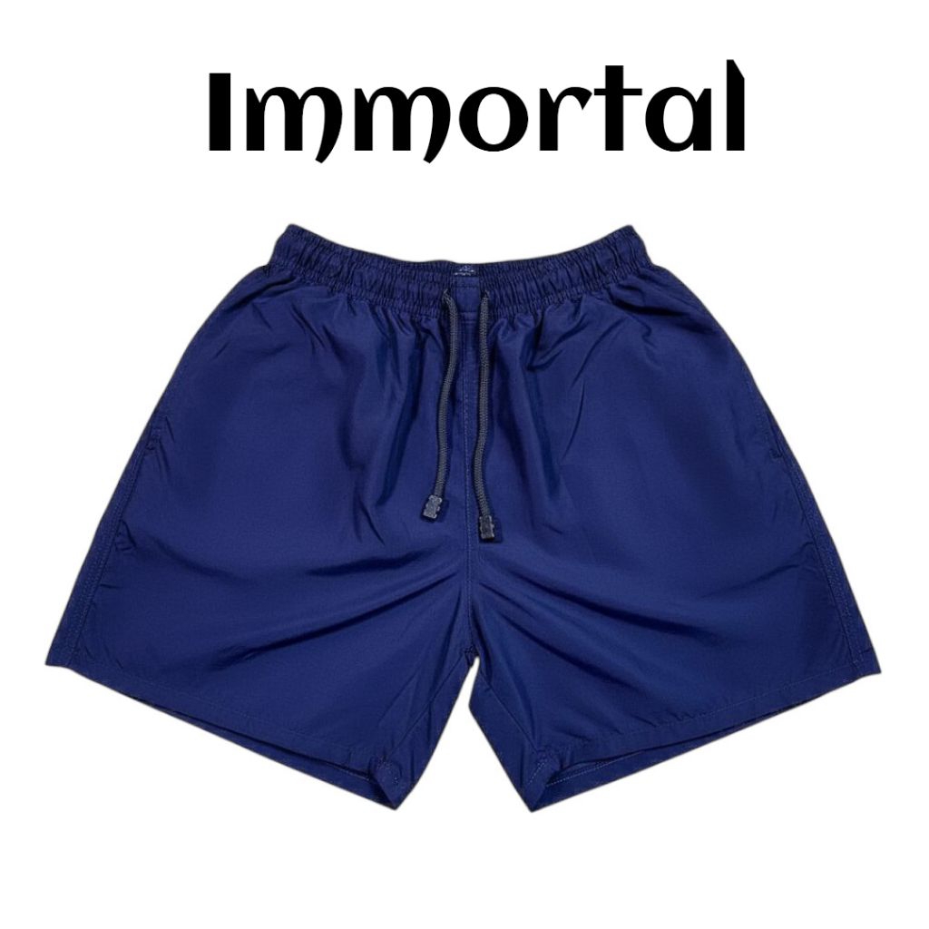 Immortal Boardshort Pants Typex Navy Navy Navy กางเกงขาสั้นลําลองสีน้ําเงิน