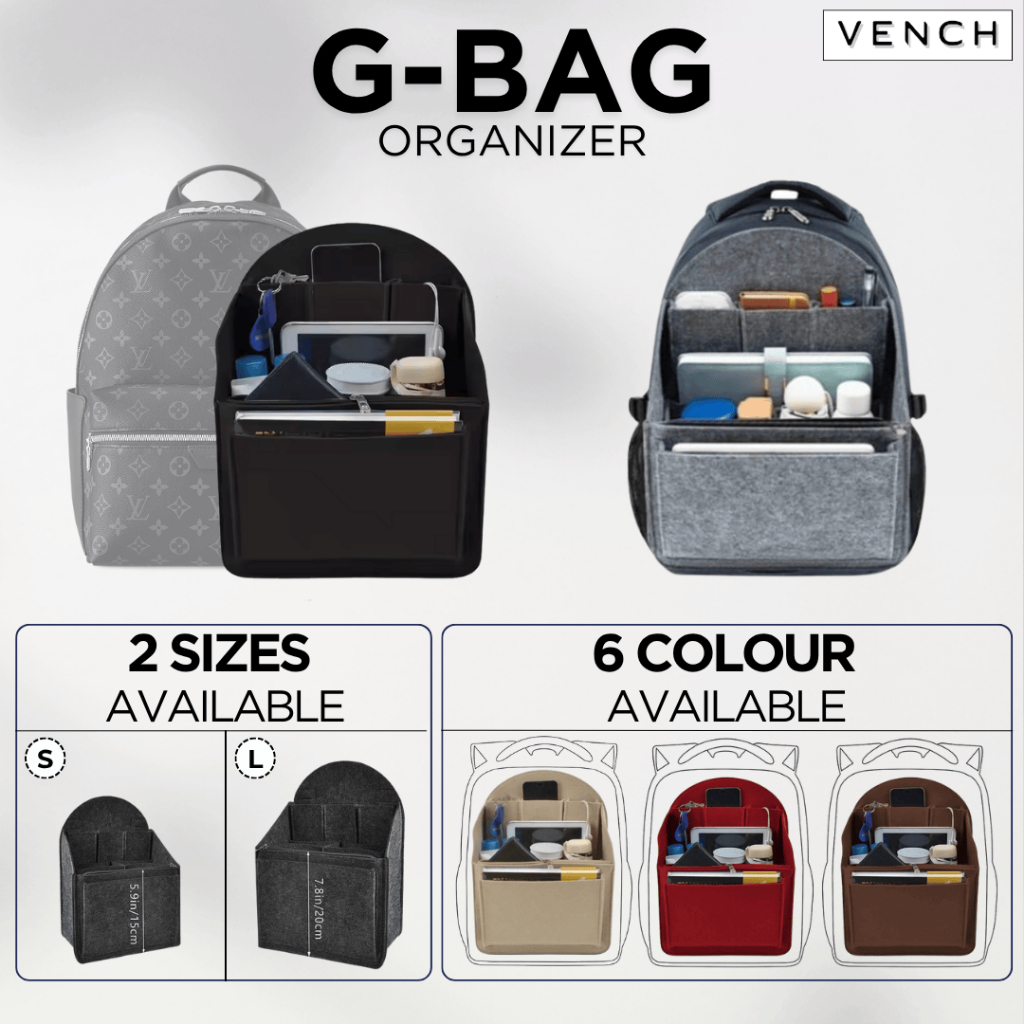 G-Bag Backpack Organizer/ Dual in Bag for Backpack/ Backpack Lining