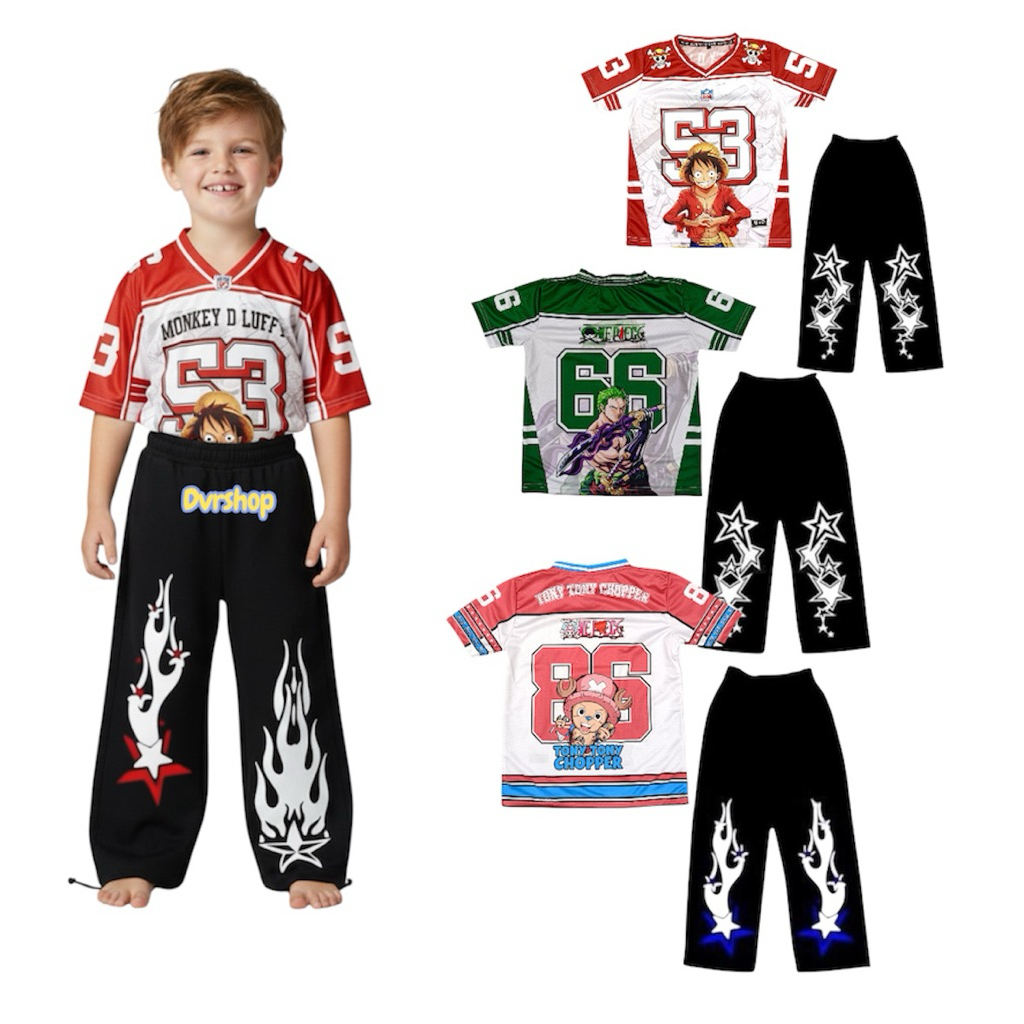 Skena ชุดเด็ก Jarsey เสื้อยืดสําหรับเด็กชายและเด็กหญิง Uisa 2-10 ปี Unisex Baggy กางเกงและ Jarsey สํ