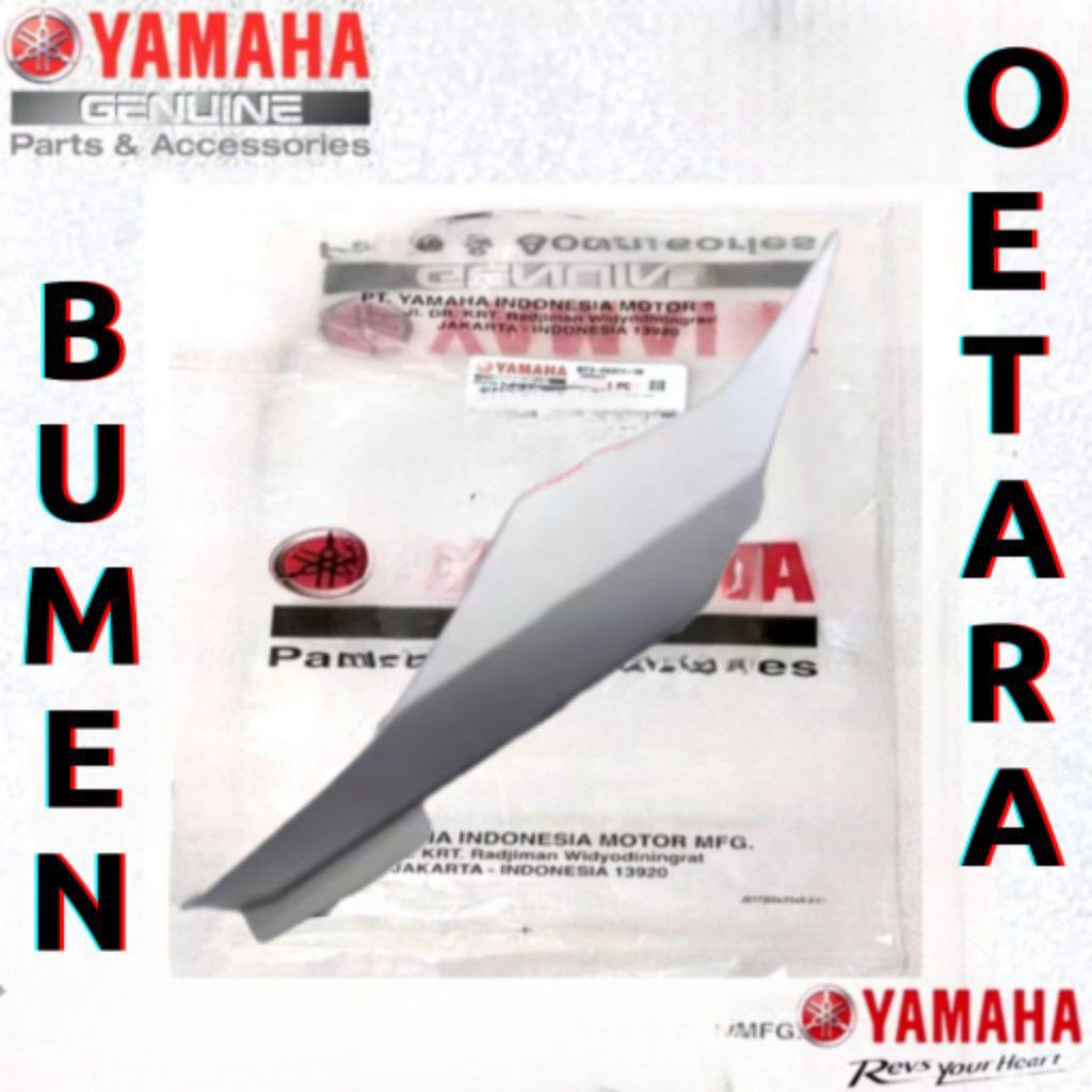 ฝาครอบด้านข้าง 2PH-F1711-00-P9 2PH-F1731-00-P9 REAR BODY COVER RIGHT LEFT MIO M3 125 MIO Z 125 SILVE