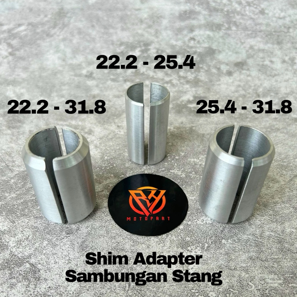 Shim Adaptor Clamp Stem Reducer การเชื่อมต่อแฮนด์ ขนาด 22.2 25.4 31.8