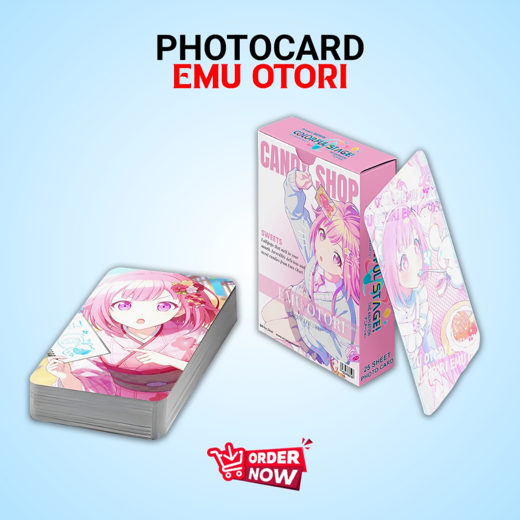 ชุดโฟโต้การ์ด EMU OTORI VS PROJECT SEKAI COLORFUL STAGE PREMIUM FREE BOX