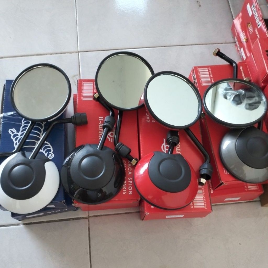 กระจกเหล็กอเนกประสงค์ Honda Scoopy UK 14 cm Honda Scoopy