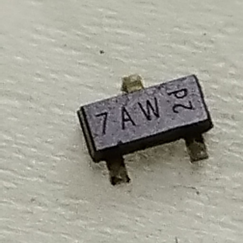 ทรานซิสเตอร์ SMD 7AW 2d