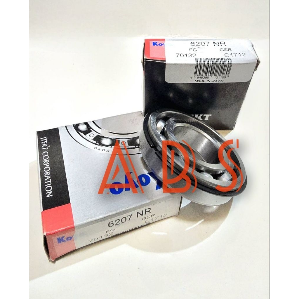 แบริ่ง SNAP RING 6207 NR KOYO 35X72X17MM