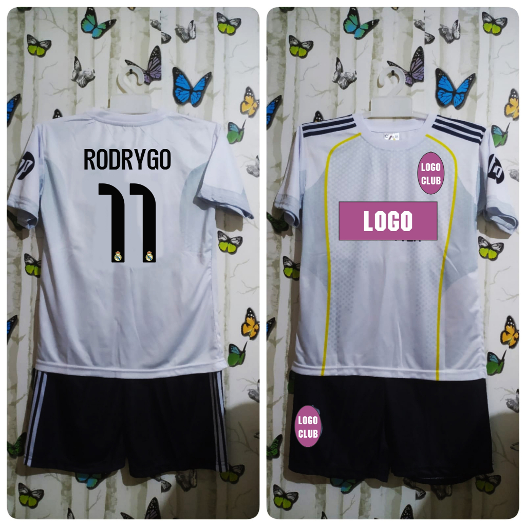 โรทริโก เสื้อเจอร์ซีย์ สําหรับเด็ก 7-13 ปี | เสื้อเจอร์ซีย์ rodrygo real mdrd | Rodrygo real mdrd je