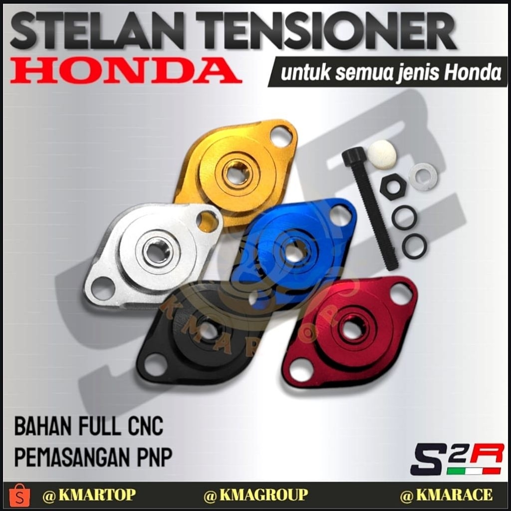 CNC TENSIONER SETTINGS S2R HONDA SUPRA BEAT SCOOPY VARIO GENIO ETC.
