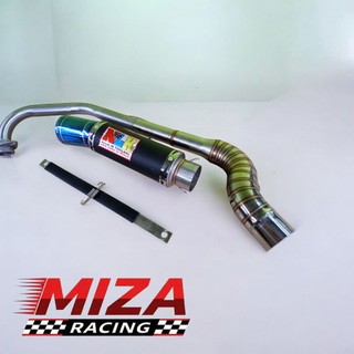 KNALPOT RACING EXZOS NLK INLET 50 FULLSET VIKION SONIC MX 135 SATRIA FU Dll