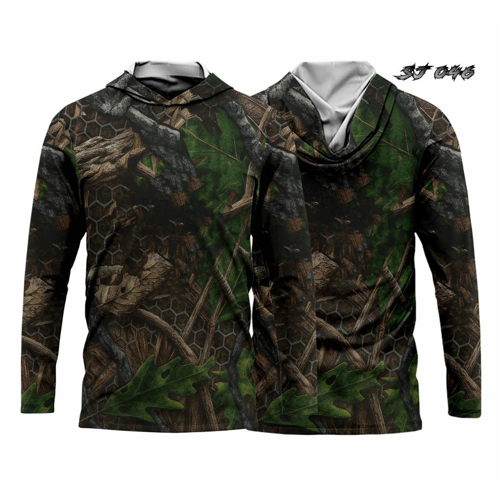 REALTREE CAMO HOODIE SHIRT | CAMO TOP | REALTREE COSTUME HUNTING CLOTHES