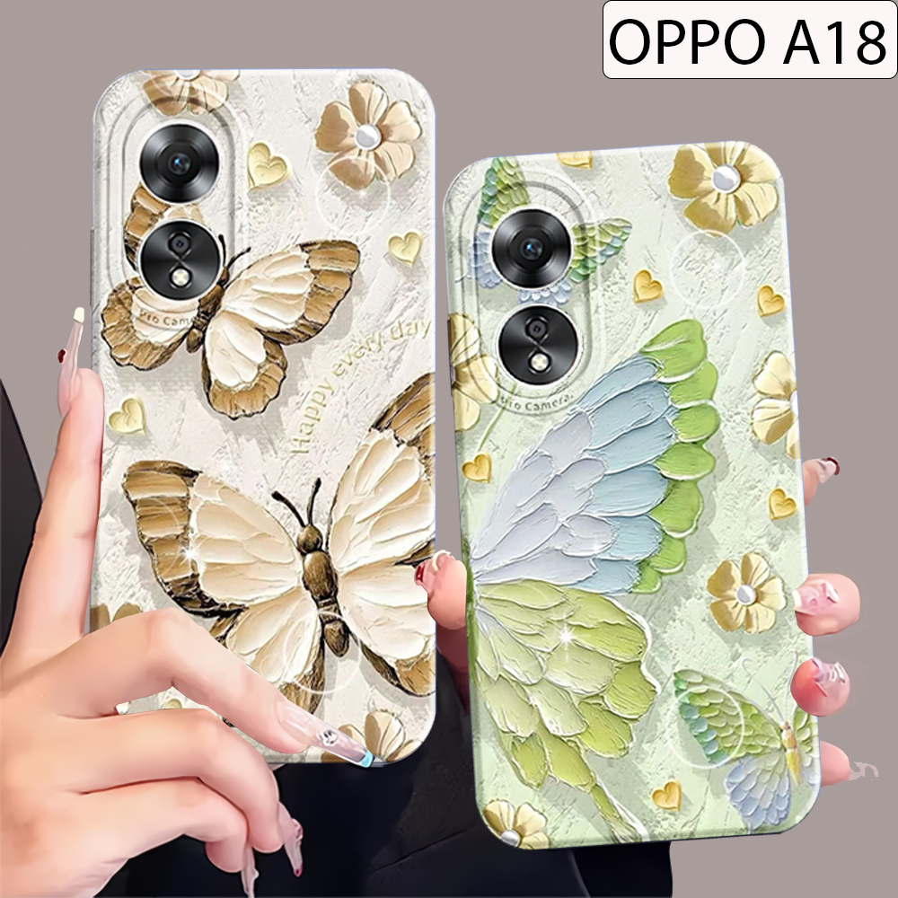 OPPO A18 A58 A38 A78 A98 A17 A17k Softcase Flex - Character Casing - Tpu Rubber - Softasce Procamera