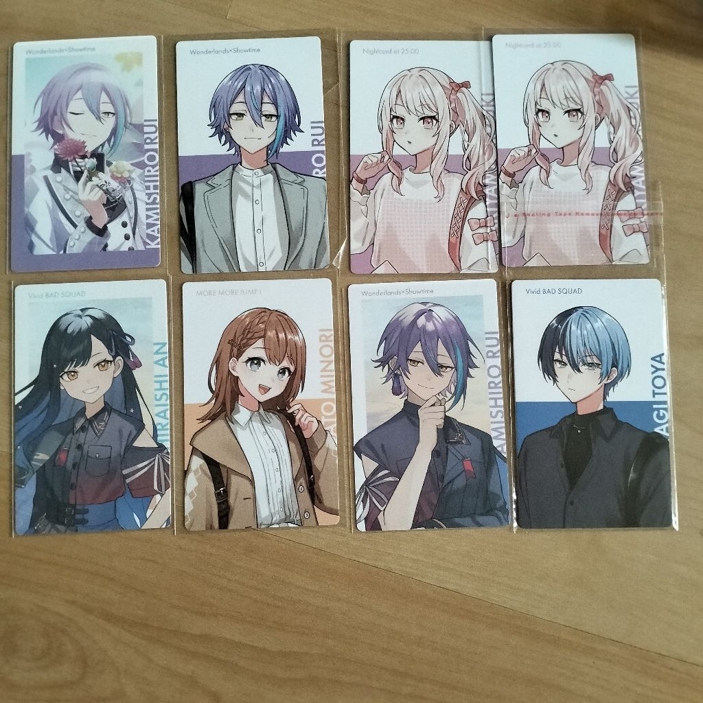 การ์ด epick Cf3 & unison || Project sekai merch อย่างเป็นทางการ